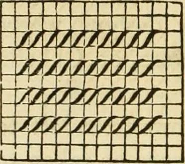 An illustration from The ladies' hand book of fancy and ornamental work ..., 1859, leaf 75