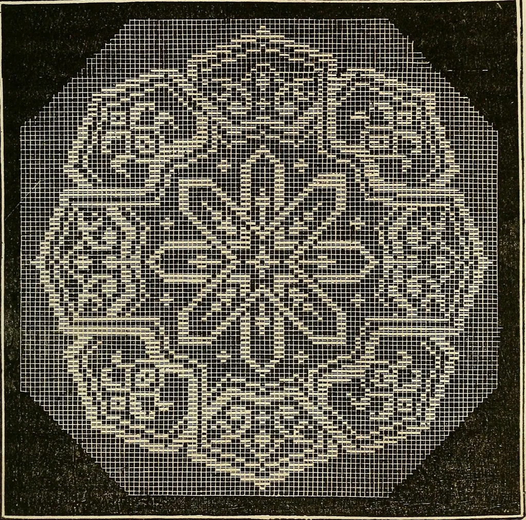 An illustration from The ladies' hand book of fancy and ornamental work .., 1860, leaf 112