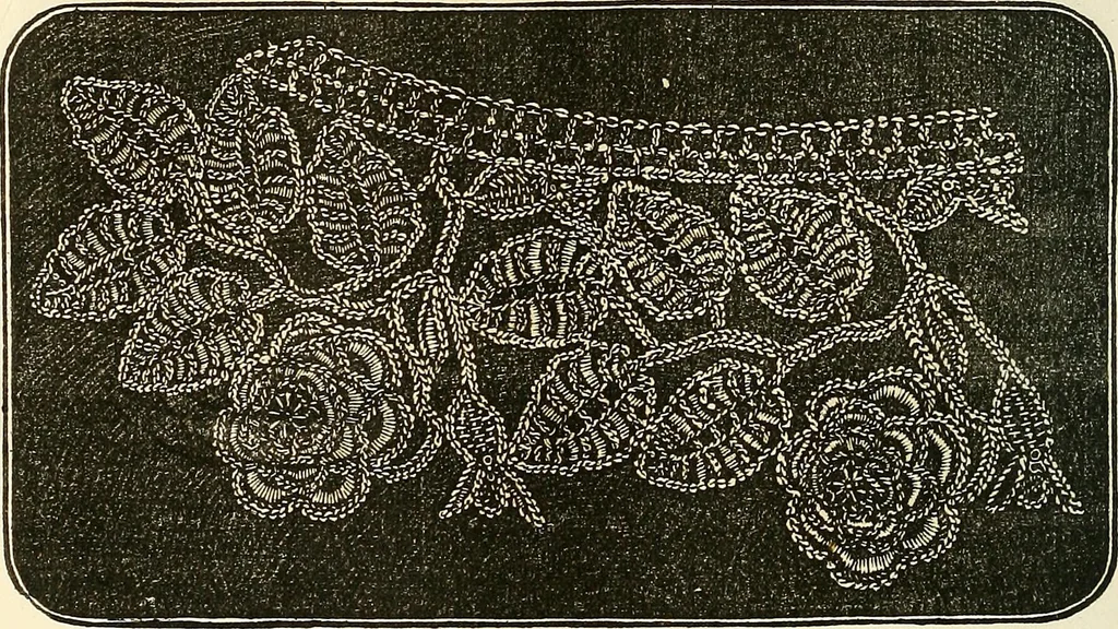 An illustration from The ladies' hand book of fancy and ornamental work .., 1860, leaf 115