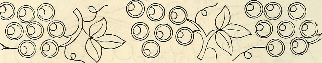 An illustration from The ladies' hand book of fancy and ornamental work .., 1860, leaf 135