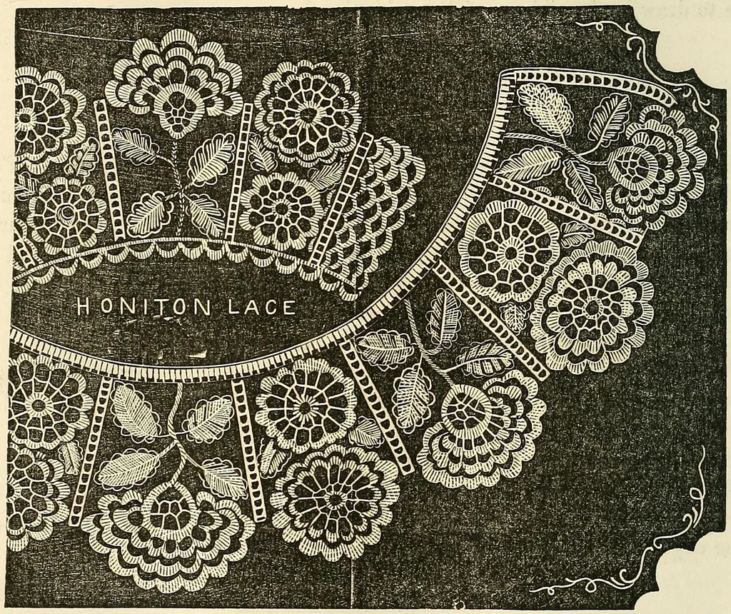 An illustration from The ladies' hand book of fancy and ornamental work .., 1860, leaf 151