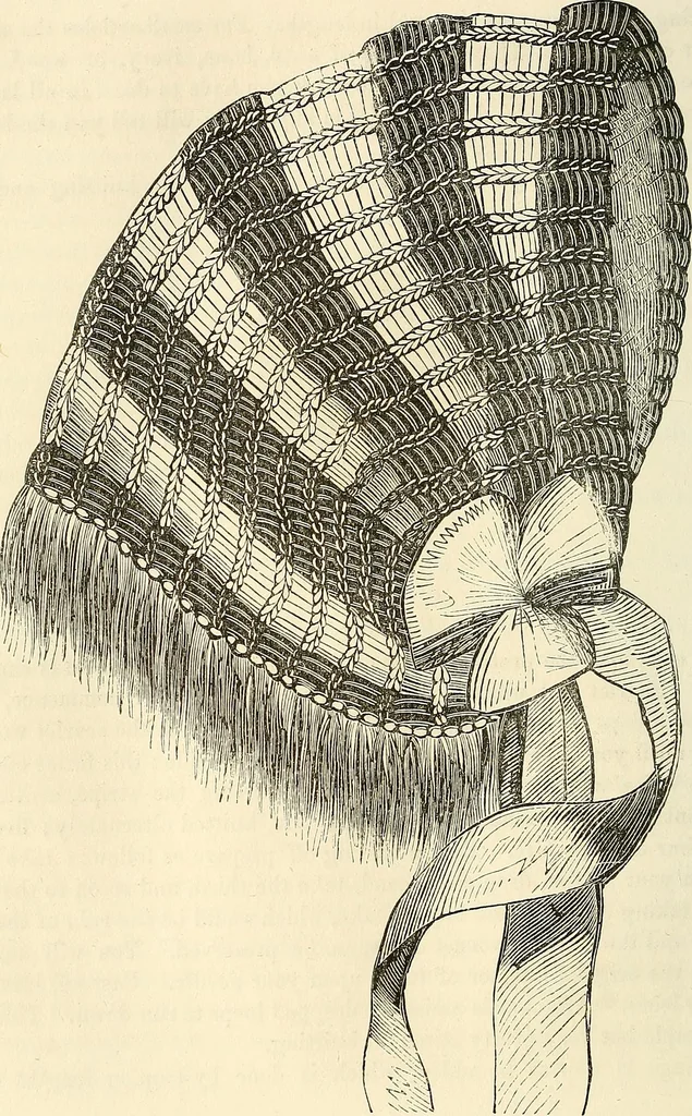An illustration from The ladies' hand book of fancy and ornamental work .., 1860, leaf 161