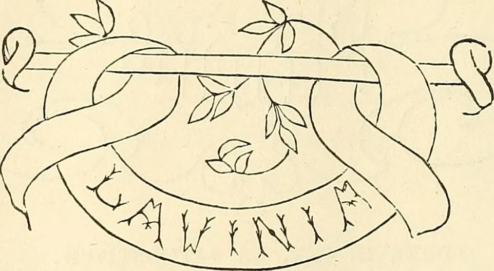 An illustration from The ladies' hand book of fancy and ornamental work .., 1860, leaf 177