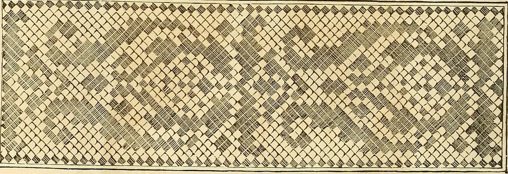 An illustration from The ladies' hand book of fancy and ornamental work .., 1860, leaf 189