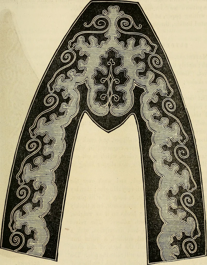 An illustration from The ladies' hand book of fancy and ornamental work .., 1860, leaf 20