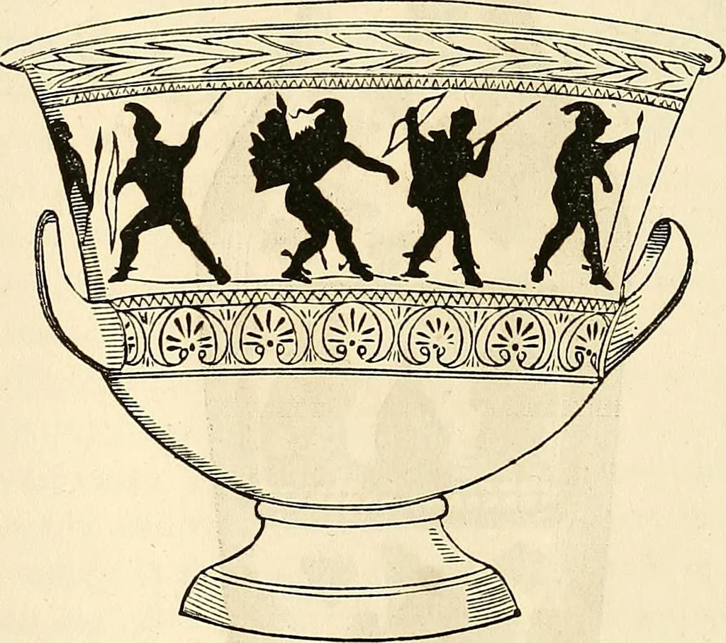 An illustration from The ladies' hand book of fancy and ornamental work .., 1860, leaf 221