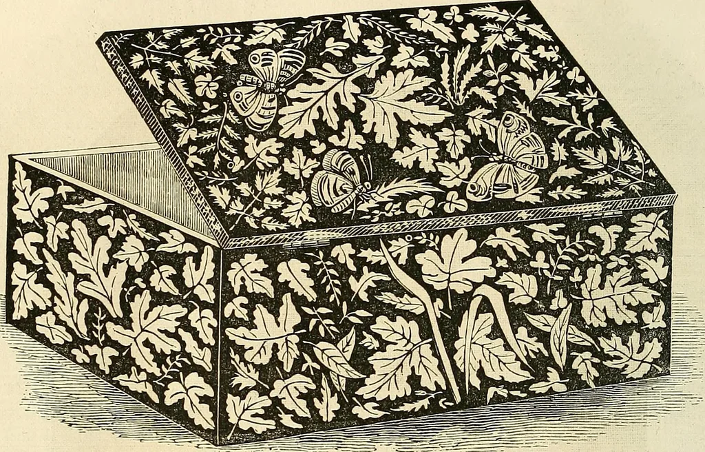 An illustration from The ladies' hand book of fancy and ornamental work .., 1860, leaf 229