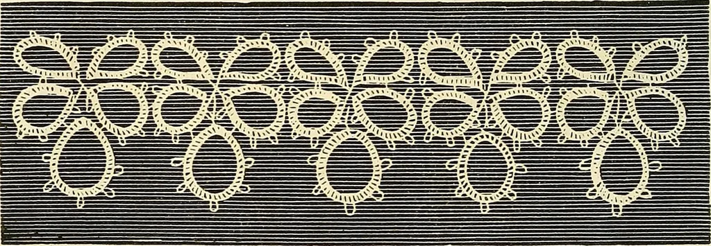 An illustration from The ladies' hand book of fancy and ornamental work .., 1860, leaf 233