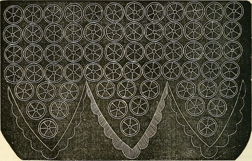 An illustration from The ladies' hand book of fancy and ornamental work .., 1860, leaf 239