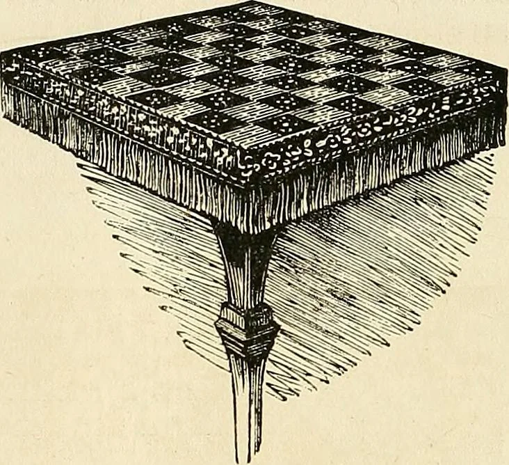 An illustration from The ladies' hand book of fancy and ornamental work .., 1860, leaf 241