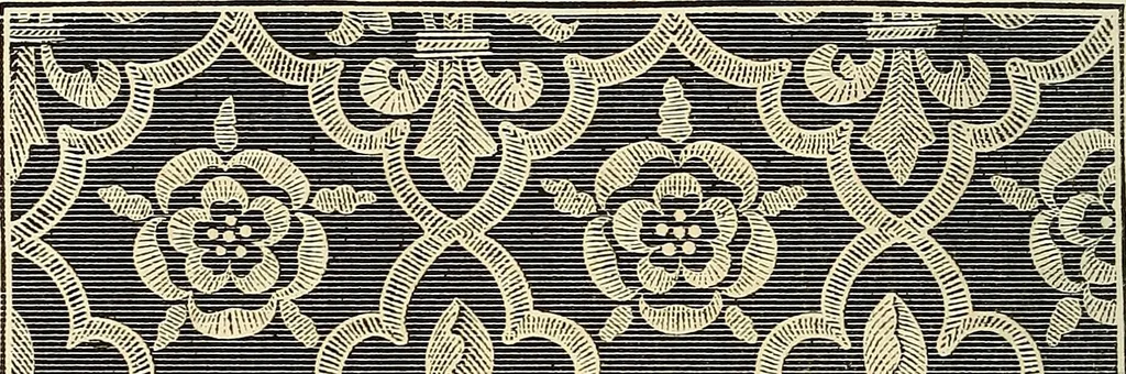 An illustration from The ladies' hand book of fancy and ornamental work .., 1860, leaf 37