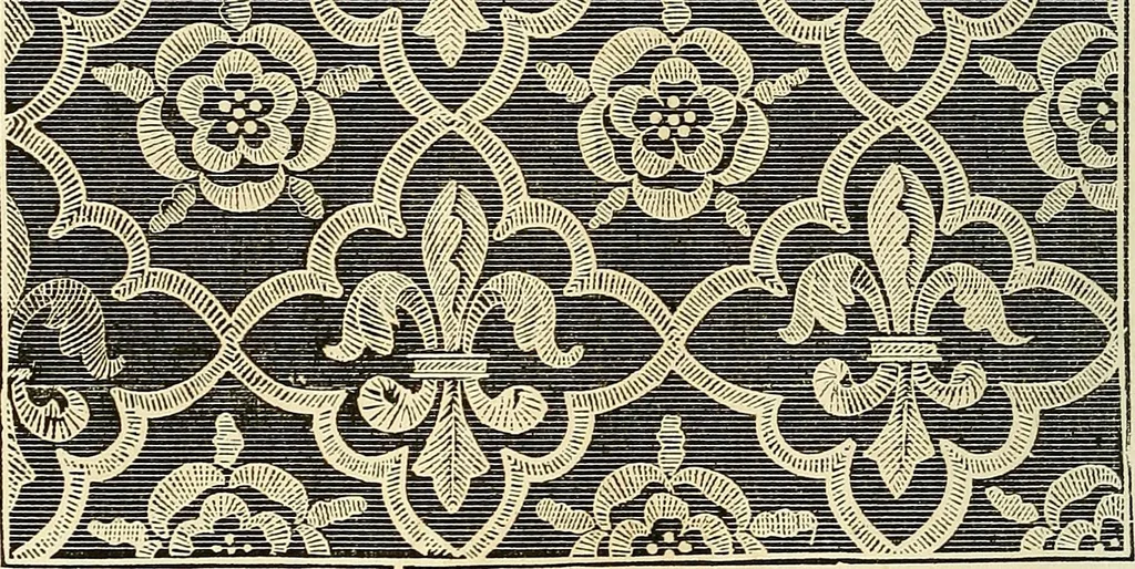 An illustration from The ladies' hand book of fancy and ornamental work .., 1860, leaf 37