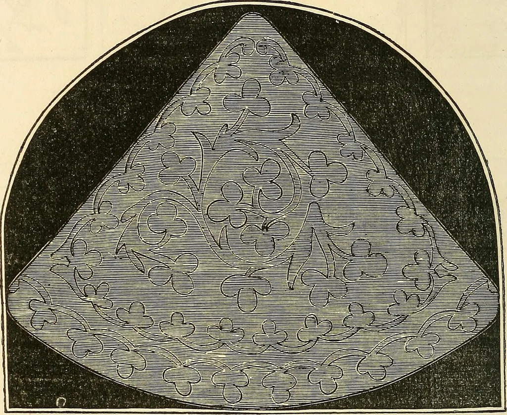 An illustration from The ladies' hand book of fancy and ornamental work .., 1860, leaf 43