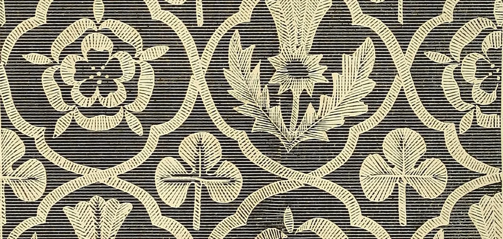 An illustration from The ladies' hand book of fancy and ornamental work .., 1860, leaf 47