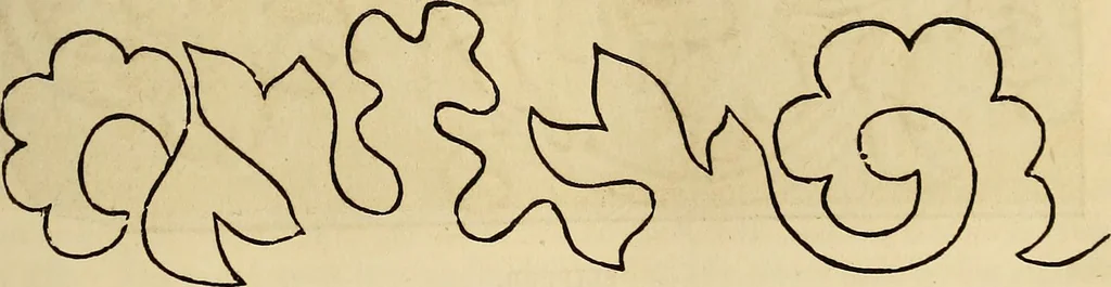 An illustration from The ladies' hand book of fancy and ornamental work .., 1860, leaf 50