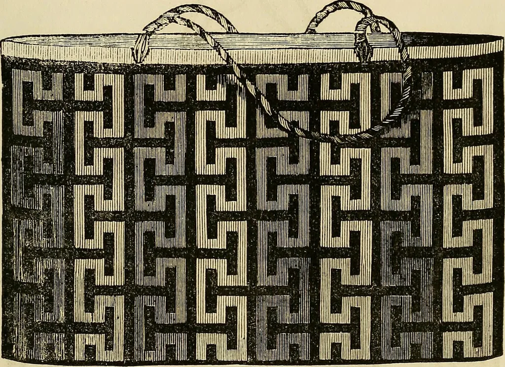 An illustration from The ladies' hand book of fancy and ornamental work .., 1860, leaf 80
