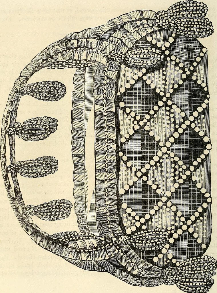 An illustration from The ladies' hand book of fancy and ornamental work .., 1860, leaf 89