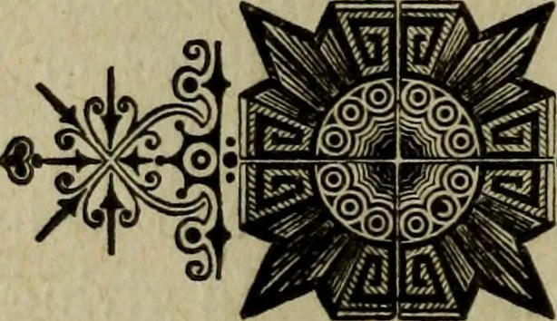 An illustration from Ladies' manual of art : or, Profit and pastime : a self teacher in all branches of decorative art, embracing every variety of painting and drawing on china, glass, velvet, canvas, paper and wood : the secret of all glass transparencies, sketching from nature, pastel and crayon drawing, taxidermy, etc, 1887, leaf 139