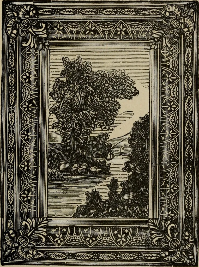 An illustration from Ladies' manual of art : or, Profit and pastime : a self teacher in all branches of decorative art, embracing every variety of painting and drawing on china, glass, velvet, canvas, paper and wood : the secret of all glass transparencies, sketching from nature, pastel and crayon drawing, taxidermy, etc, 1887, leaf 186