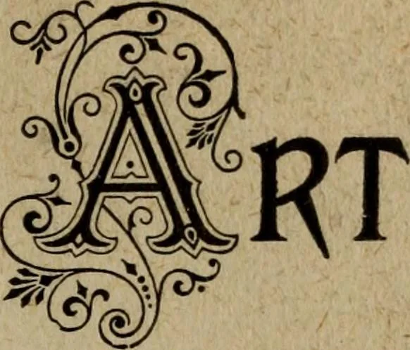 An illustration from Ladies' manual of art : or, Profit and pastime : a self teacher in all branches of decorative art, embracing every variety of painting and drawing on china, glass, velvet, canvas, paper and wood : the secret of all glass transparencies, sketching from nature, pastel and crayon drawing, taxidermy, etc, 1887, leaf 8
