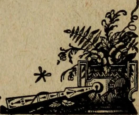 An illustration from Ladies' manual of art : or, Profit and pastime : a self teacher in all branches of decorative art, embracing every variety of painting and drawing on china, glass, velvet, canvas, paper and wood : the secret of all glass transparencies, sketching from nature, pastel and crayon drawing, taxidermy, etc, 1887, leaf 8