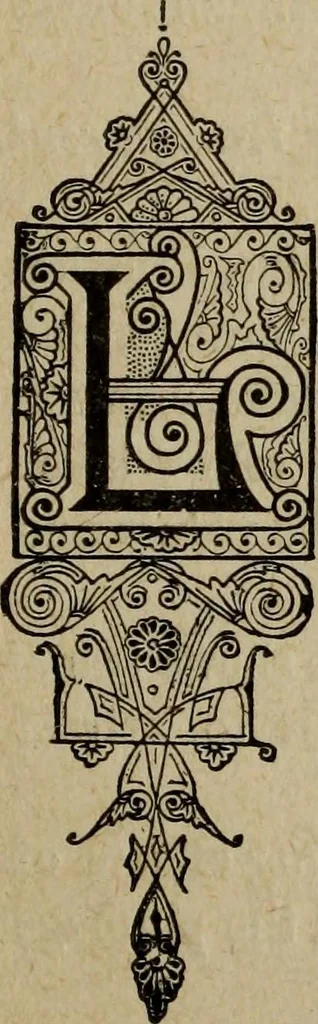 An illustration from Ladies' manual of art : or, Profit and pastime : a self teacher in all branches of decorative art, embracing every variety of painting and drawing on china, glass, velvet, canvas, paper and wood : the secret of all glass transparencies, sketching from nature, pastel and crayon drawing, taxidermy, etc, 1887, leaf 98
