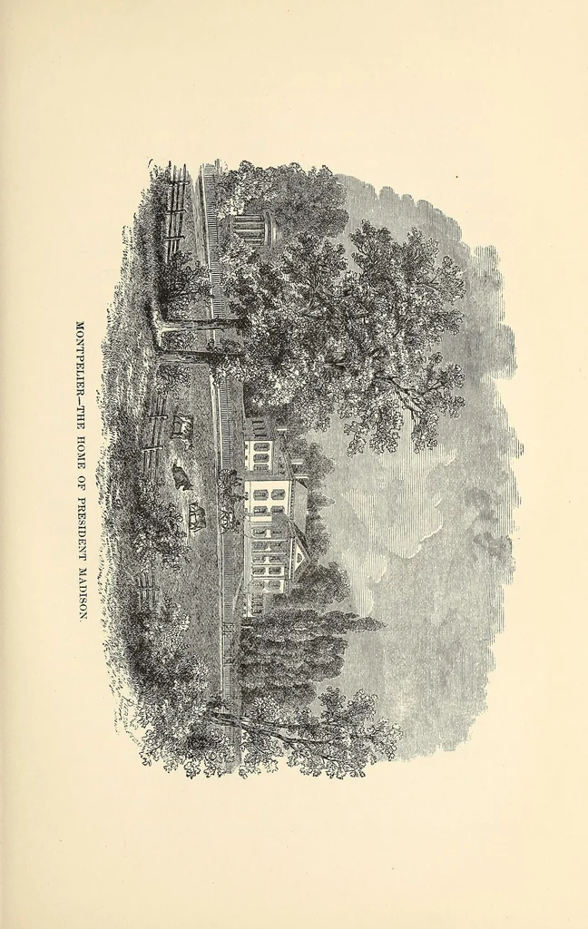 An illustration from The ladies of the White house; or, In the home of the presidents. Being a complete history of the social and domestic lives of the presidents from Washington to the present time, 1882, leaf 219