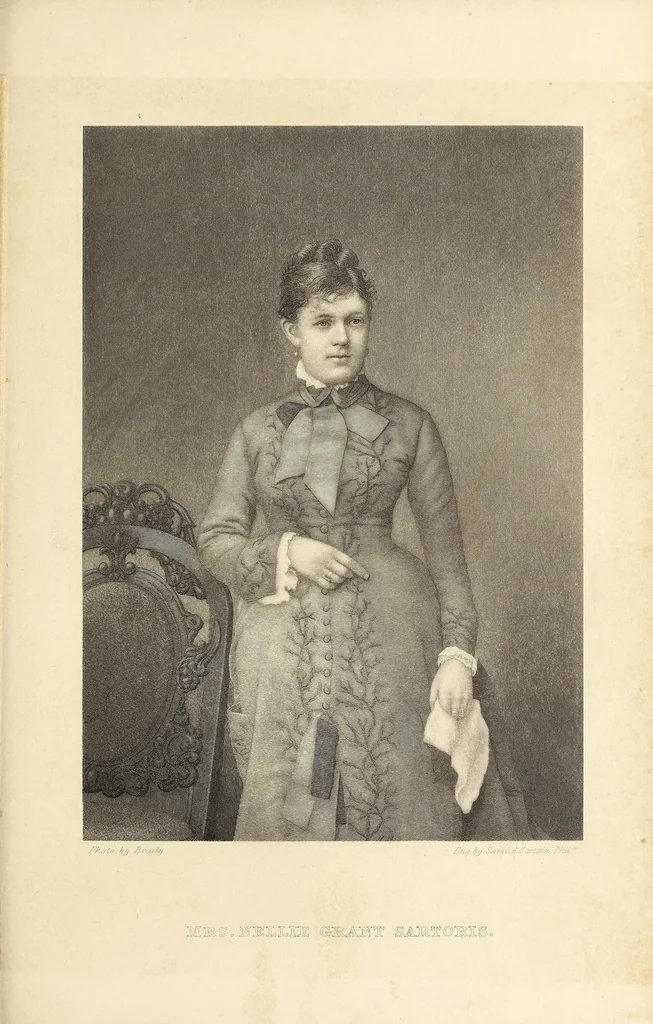 An illustration from The ladies of the White house; or, In the home of the presidents. Being a complete history of the social and domestic lives of the presidents from Washington to the present time, 1882, leaf 633