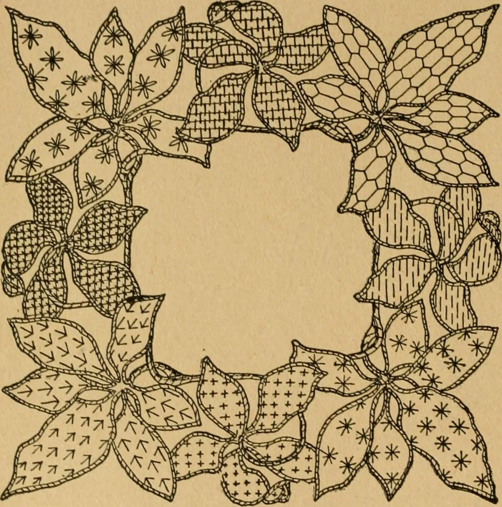 An illustration from Ladies's work for pleasure and profit, 1894, leaf 101