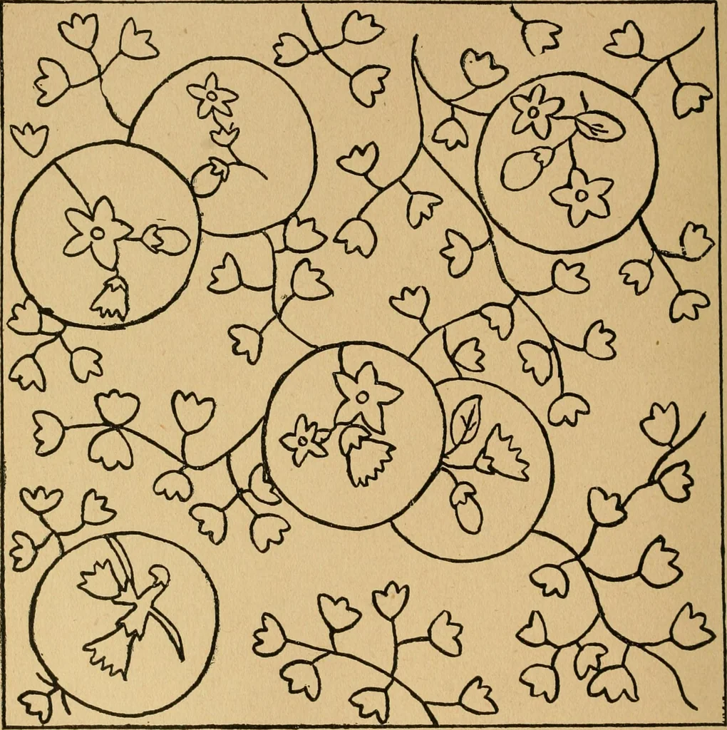 An illustration from Ladies's work for pleasure and profit, 1894, leaf 105