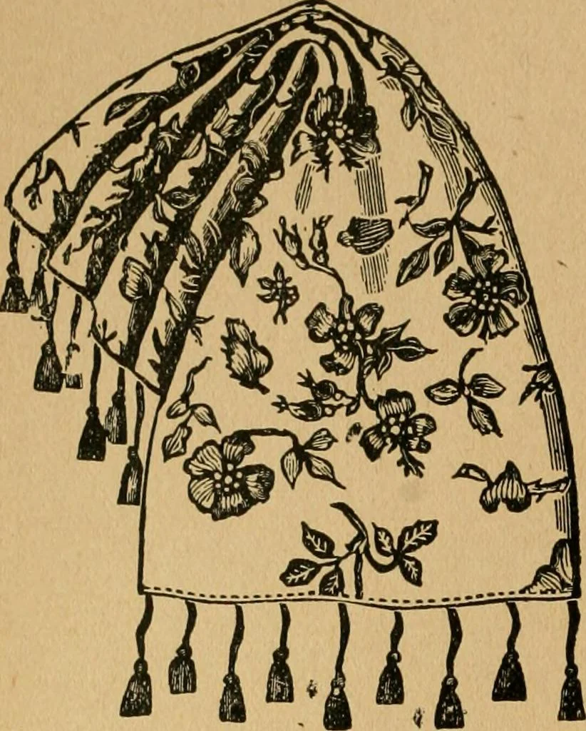 An illustration from Ladies's work for pleasure and profit, 1894, leaf 127