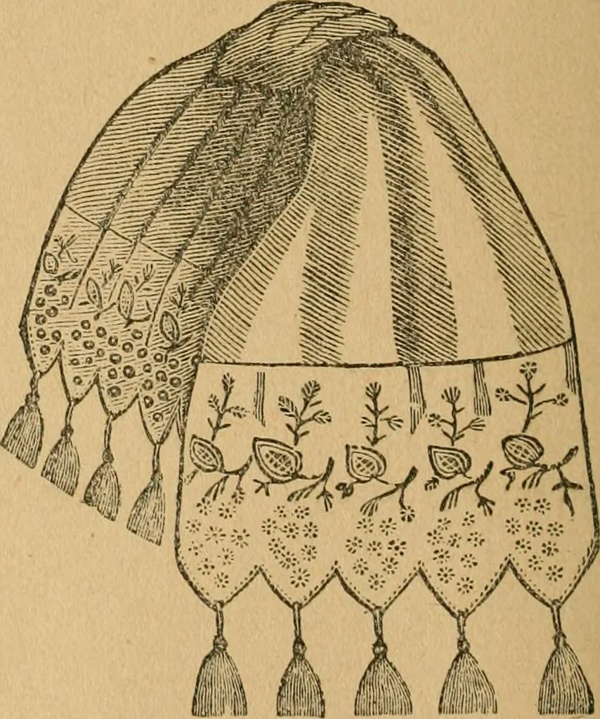 An illustration from Ladies's work for pleasure and profit, 1894, leaf 151