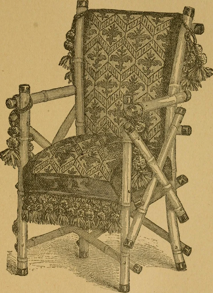 An illustration from Ladies's work for pleasure and profit, 1894, leaf 154