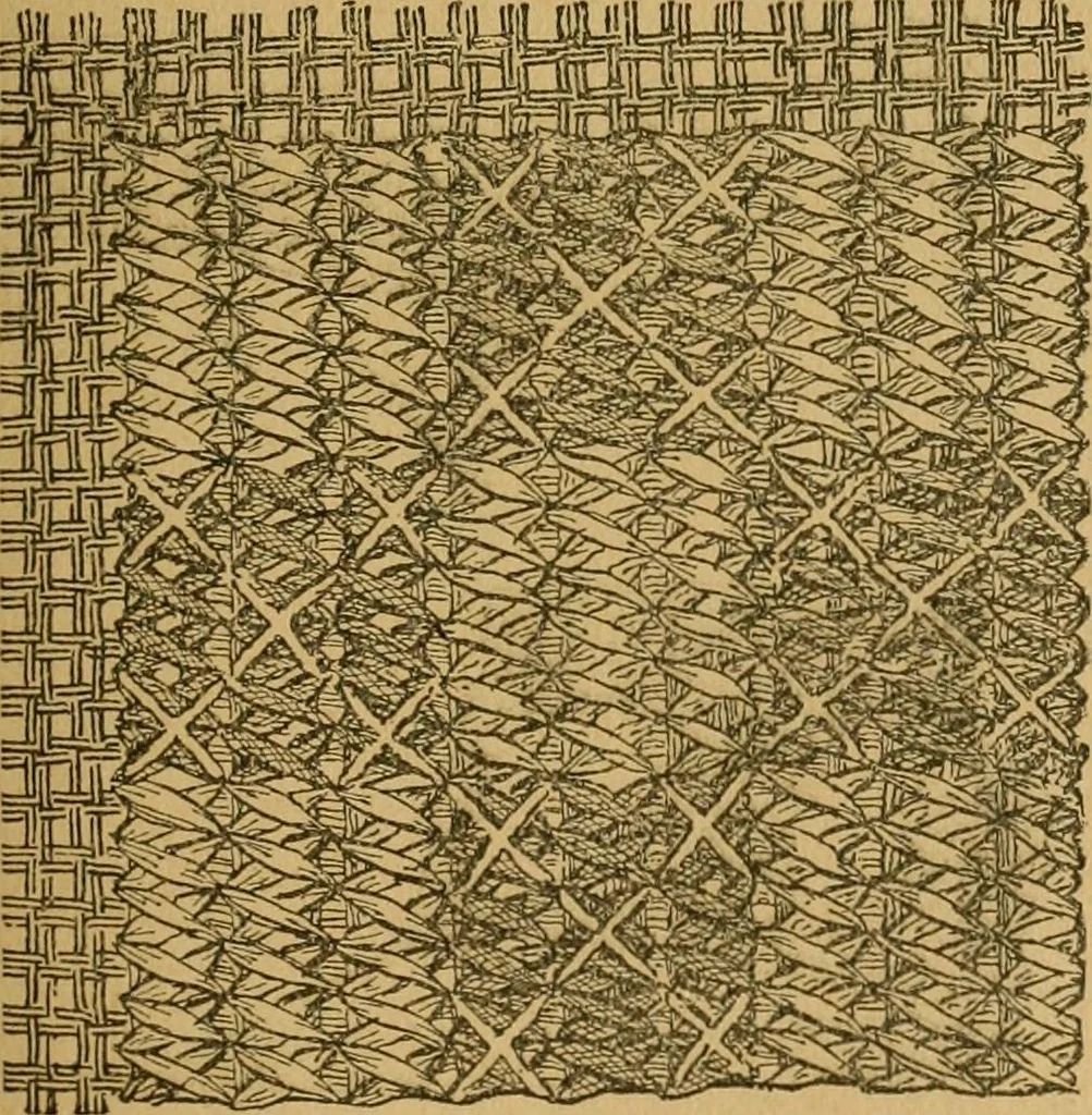 An illustration from Ladies's work for pleasure and profit, 1894, leaf 160