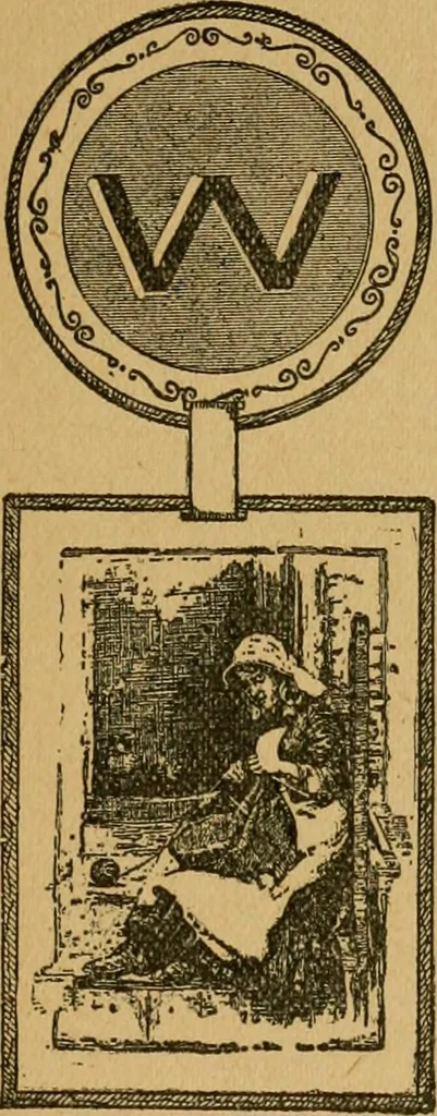 An illustration from Ladies's work for pleasure and profit, 1894, leaf 18