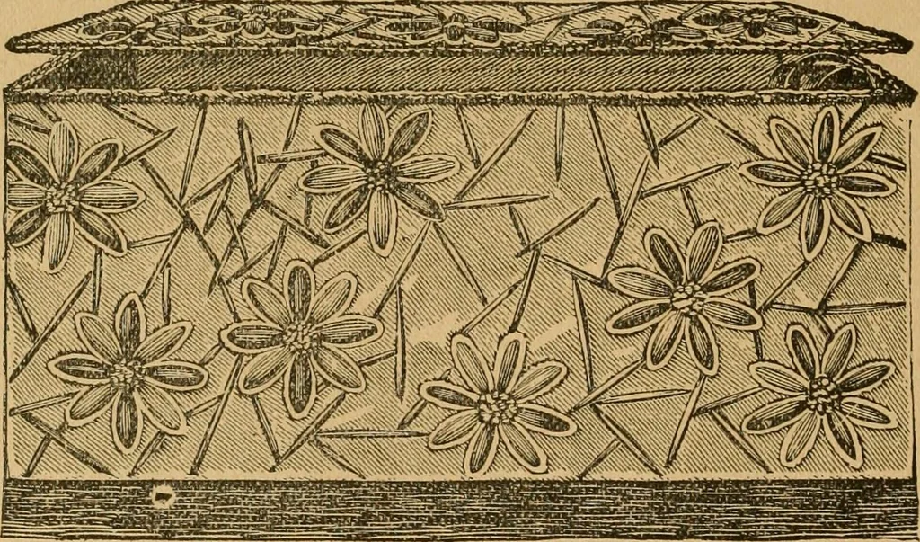 An illustration from Ladies's work for pleasure and profit, 1894, leaf 193