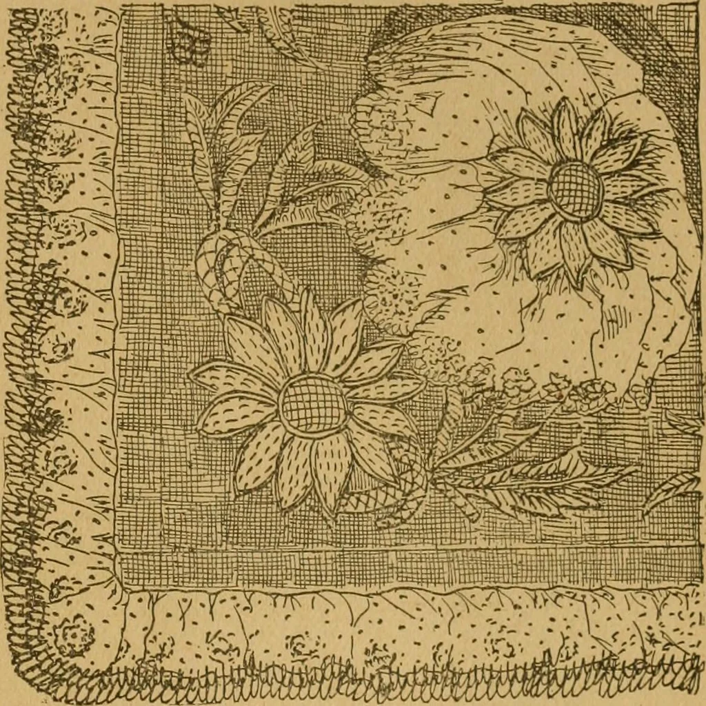An illustration from Ladies's work for pleasure and profit, 1894, leaf 194