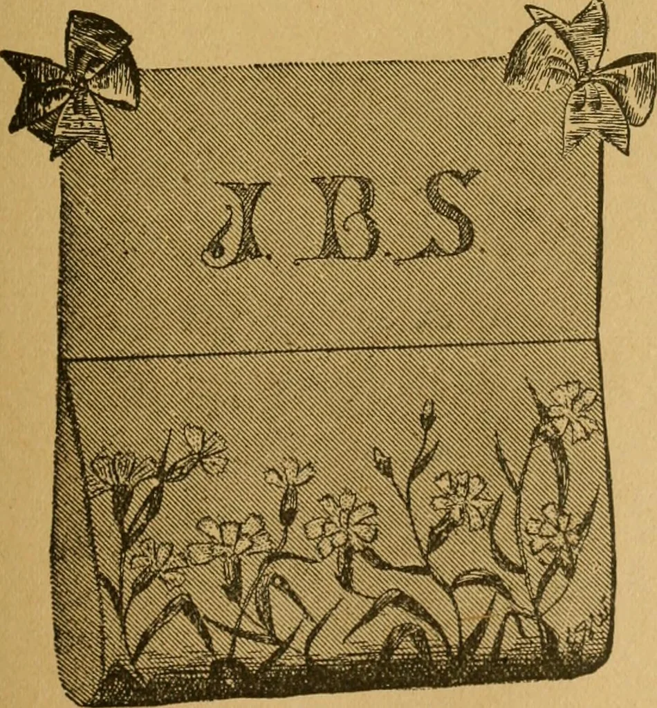 An illustration from Ladies's work for pleasure and profit, 1894, leaf 198