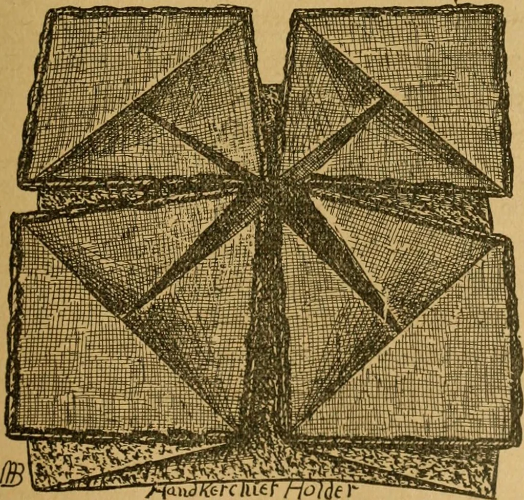 An illustration from Ladies's work for pleasure and profit, 1894, leaf 200