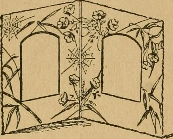An illustration from Ladies's work for pleasure and profit, 1894, leaf 201