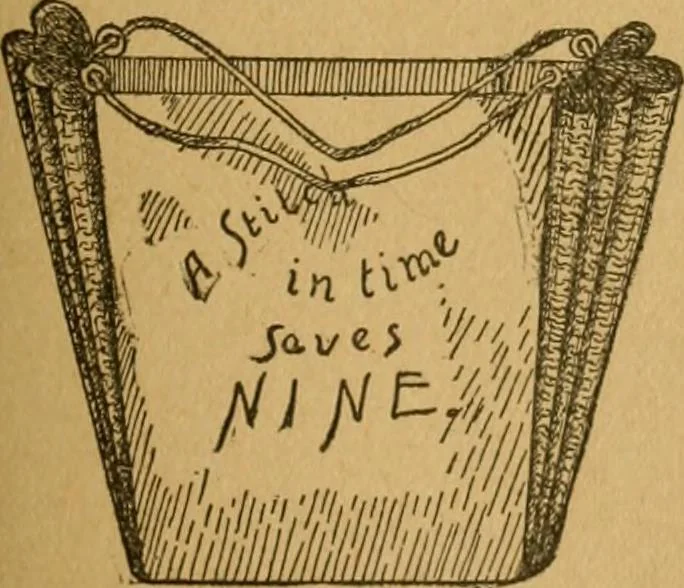 An illustration from Ladies's work for pleasure and profit, 1894, leaf 204