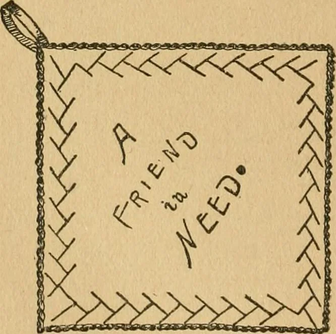 An illustration from Ladies's work for pleasure and profit, 1894, leaf 205