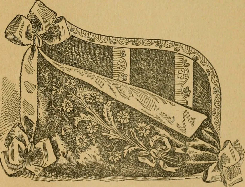 An illustration from Ladies's work for pleasure and profit, 1894, leaf 206
