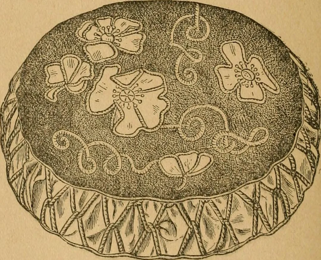 An illustration from Ladies's work for pleasure and profit, 1894, leaf 211