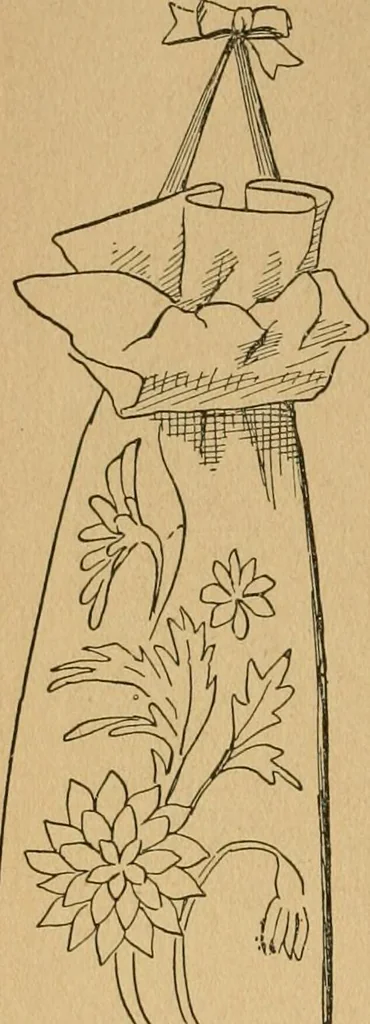 An illustration from Ladies's work for pleasure and profit, 1894, leaf 213