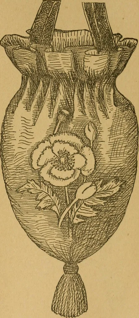 An illustration from Ladies's work for pleasure and profit, 1894, leaf 220
