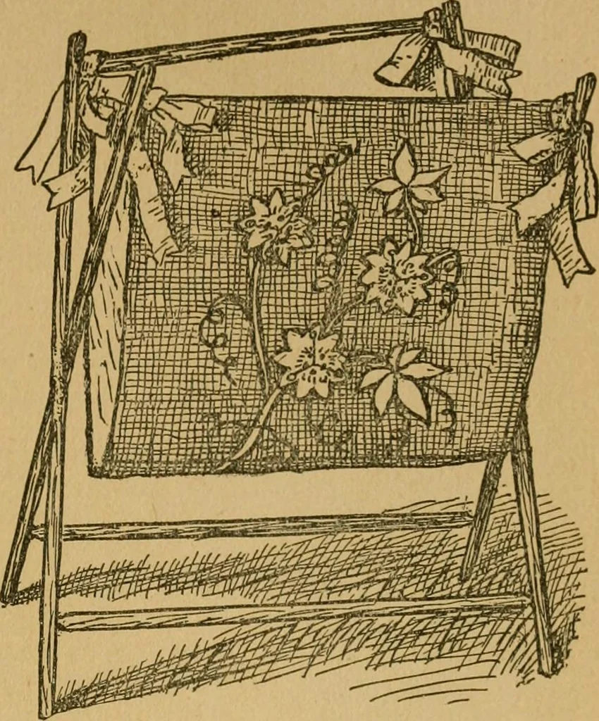 An illustration from Ladies's work for pleasure and profit, 1894, leaf 226