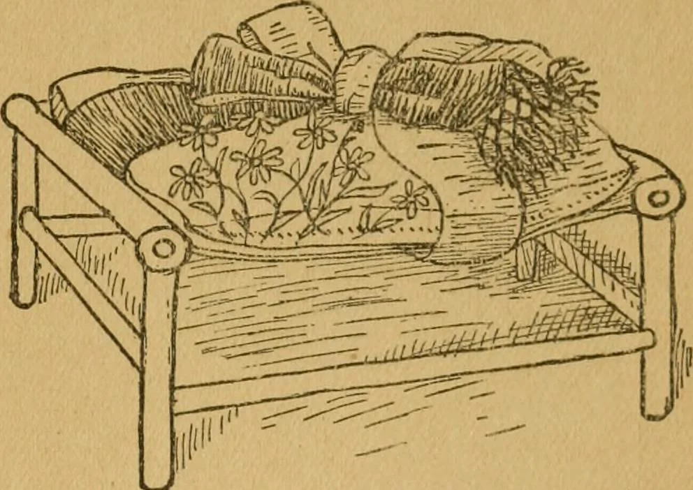 An illustration from Ladies's work for pleasure and profit, 1894, leaf 236
