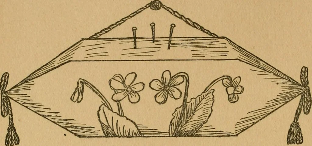 An illustration from Ladies's work for pleasure and profit, 1894, leaf 239
