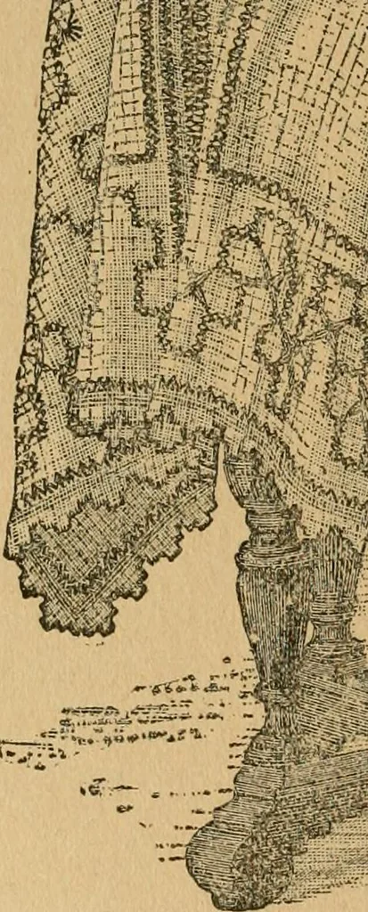 An illustration from Ladies's work for pleasure and profit, 1894, leaf 241